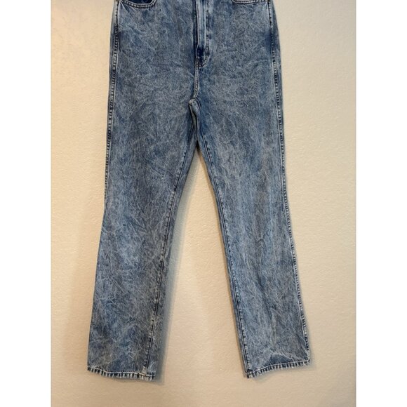 Khaite Danielle Acid-Wash Straight-Leg Jeans Sz 29 - Picture 7 of 16